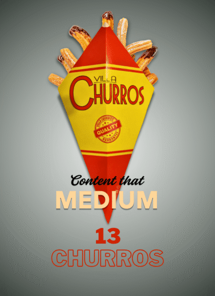 medium churros