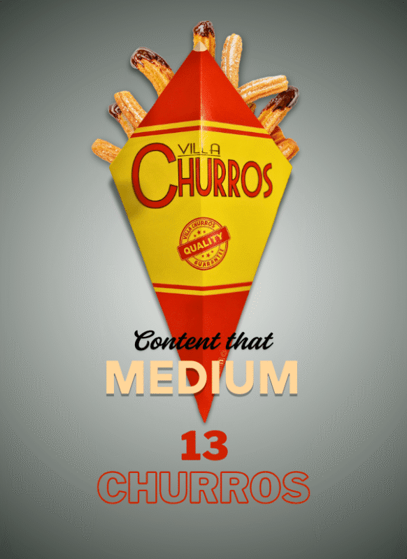 medium churros