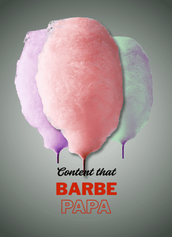 Barbe à  papa