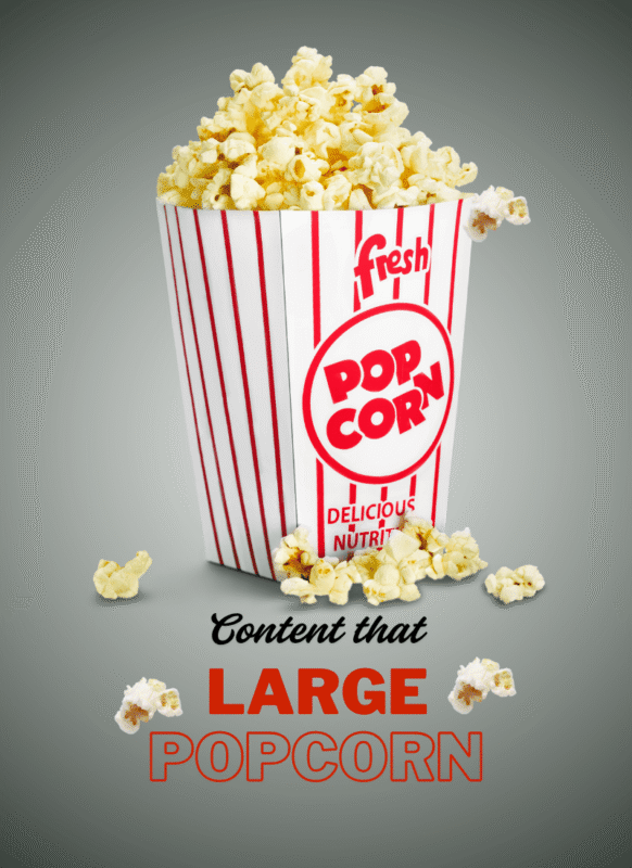 Popcorn large